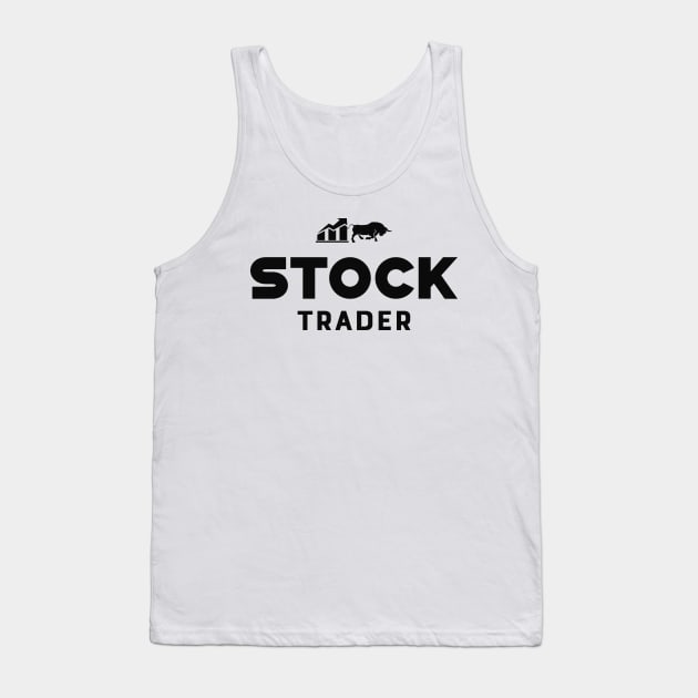 Stock Trader Tank Top by KC Happy Shop